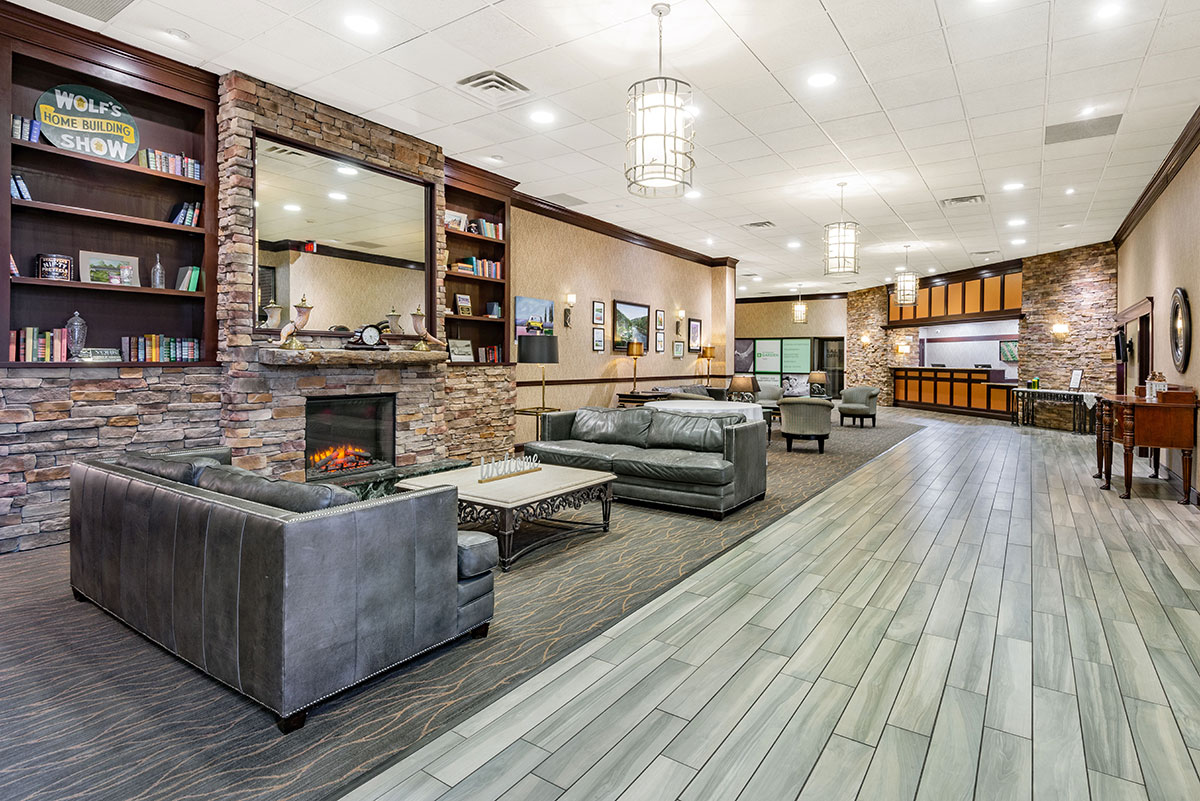 Lobby at Wyndham Garden York